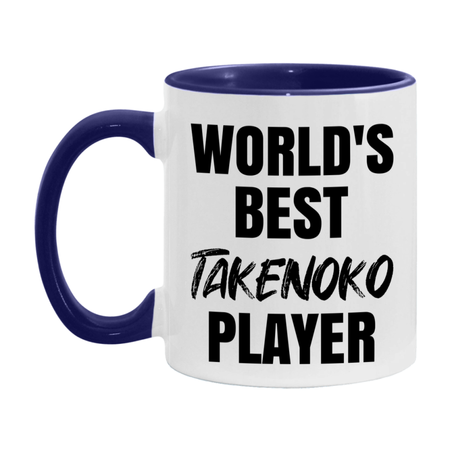 World's Best Takenoko Player Mug, Funny Game Board Gift, 11Oz Or 15Oz White Ceramic Mug