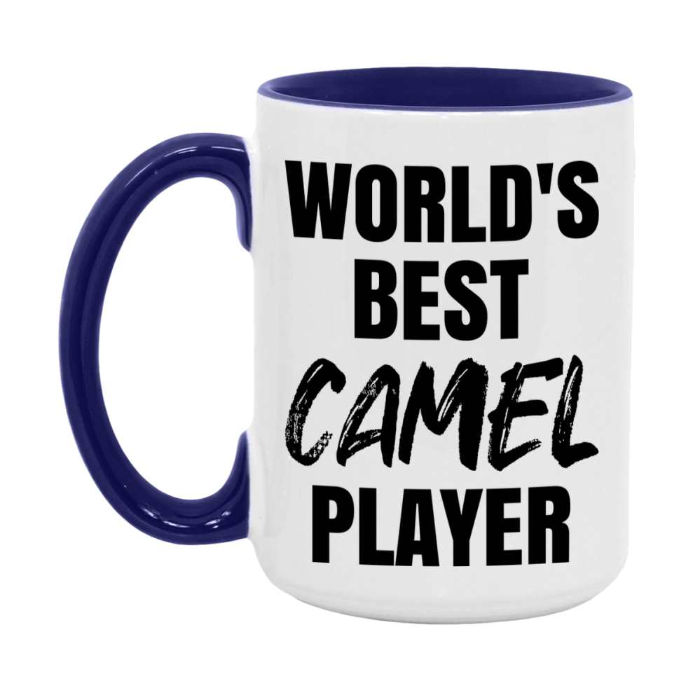 World's Best Camel Player Mug, Funny Game Board Gift, 11Oz Or 15Oz White Ceramic Mug