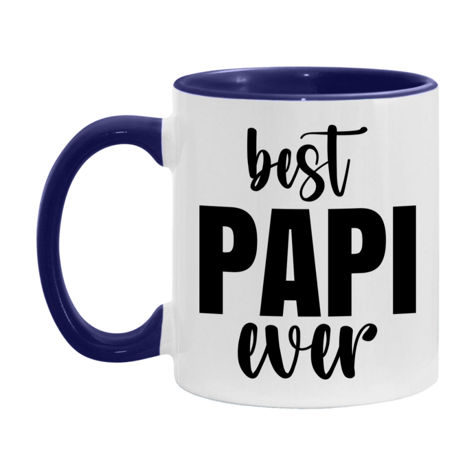 Best Papi Ever Mug, Father’s Day Gift, 11Oz Or 15Oz Ceramic Coffee Mug