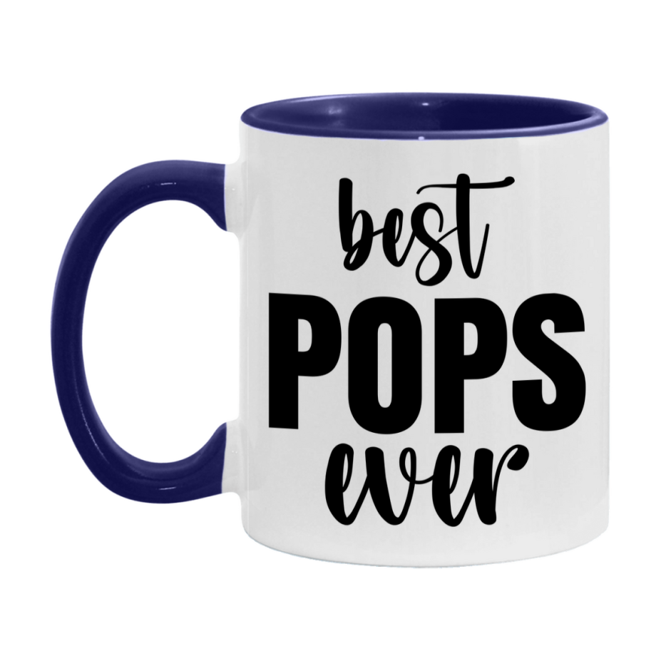 Best Pops Ever Mug, Father’s Day Gift, 11Oz Or 15Oz Ceramic Coffee Mug