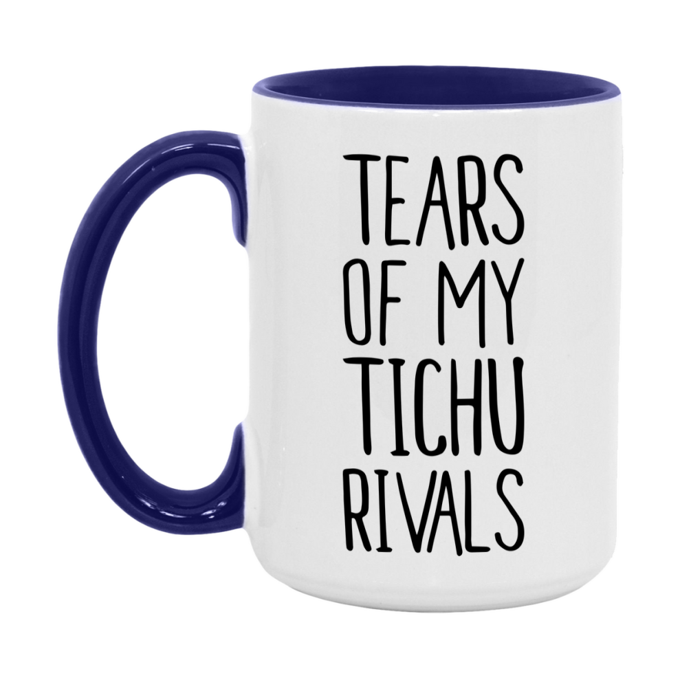 Funny Tichu Mug, Tears Of My Tichu Rivals, 11Oz Or 15Oz Ceramic Coffee Cup