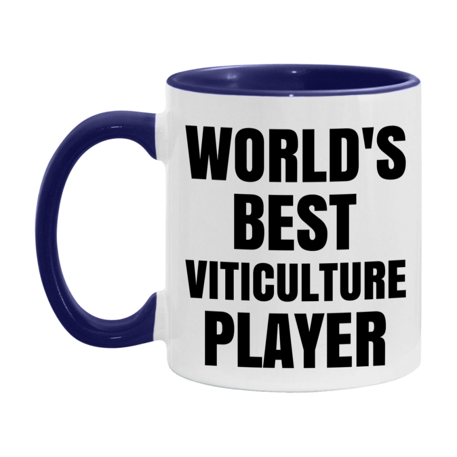 Funny Game Board Mug, World's Okayest Viticulture Player, 11Oz Or 15Oz Ceramic Coffee Cup