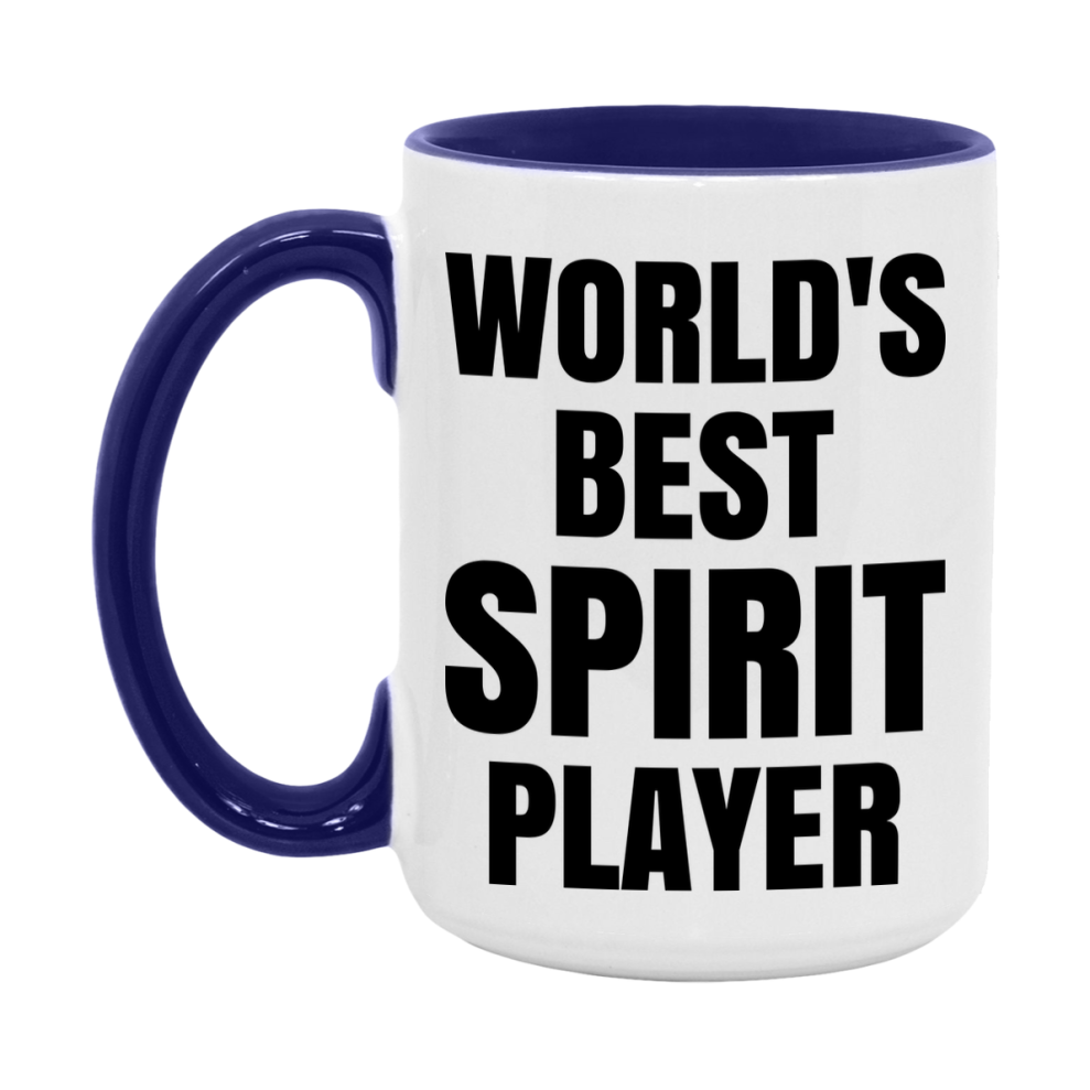 Funny Game Board Mug, World's Okayest Spirit Player, 11Oz Or 15Oz Ceramic Coffee Cup