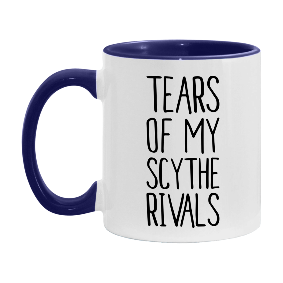 Funny Scythe Gameboard Mug – Tears Of My Scythe Rivals, 11Oz Or 15Oz White Ceramic Coffee Cup Gift