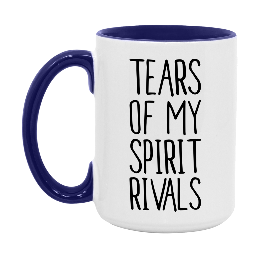 Funny Spirit Gameboard Mug – Tears Of My Spirit Rivals, 11Oz Or 15Oz White Ceramic Coffee Cup Gift