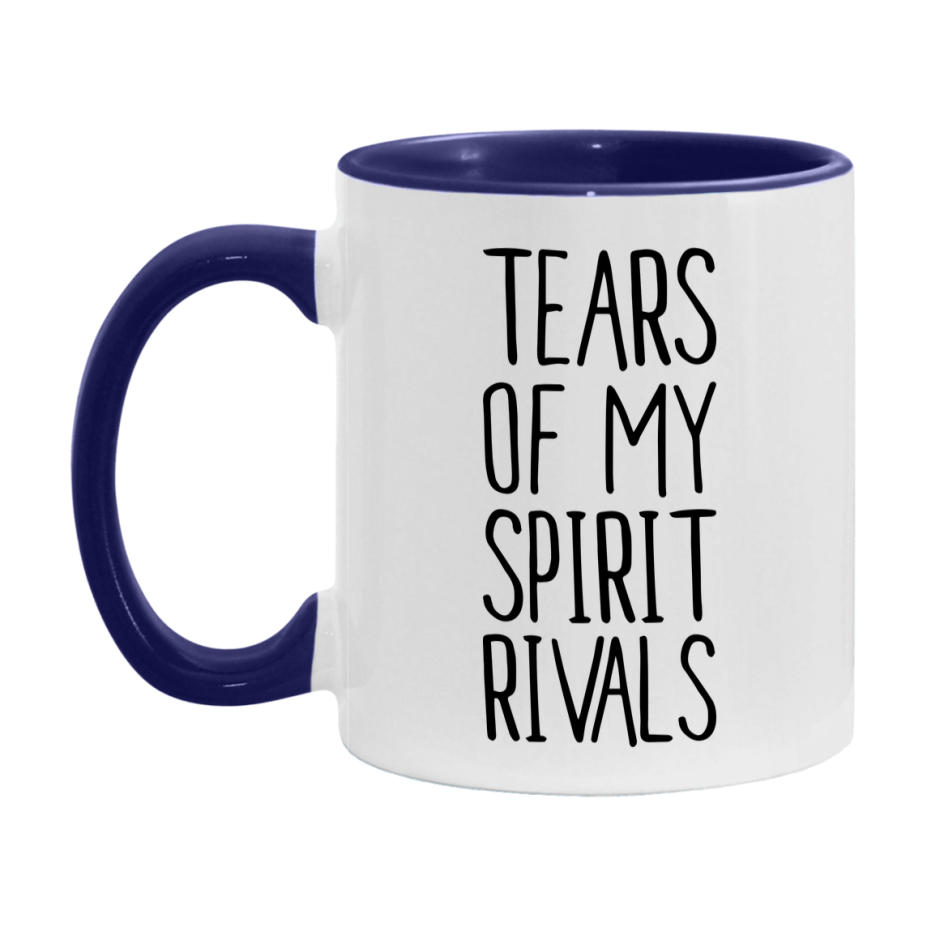 Funny Spirit Gameboard Mug – Tears Of My Spirit Rivals, 11Oz Or 15Oz White Ceramic Coffee Cup Gift