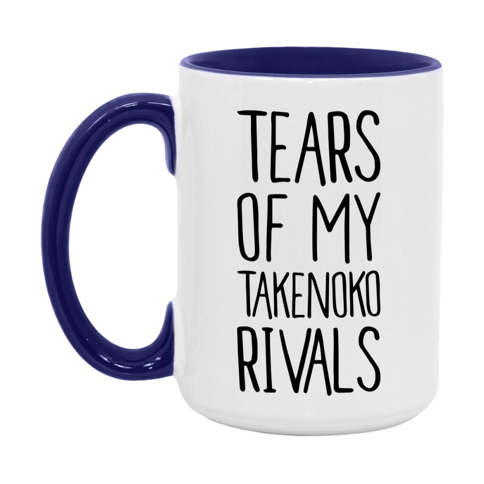 Funny Takenoko Gameboard Mug – Tears Of My Takenoko Rivals, 11Oz Or 15Oz White Ceramic Coffee Cup Gift