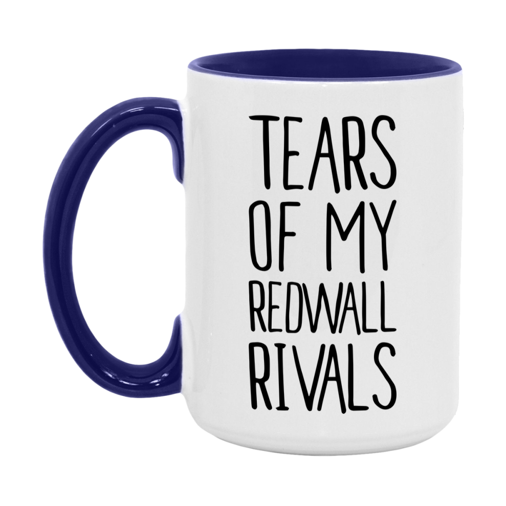 Funny Redwall Gameboard Mug – Tears Of My Redwall Rivals, 11Oz Or 15Oz White Ceramic Coffee Cup Gift