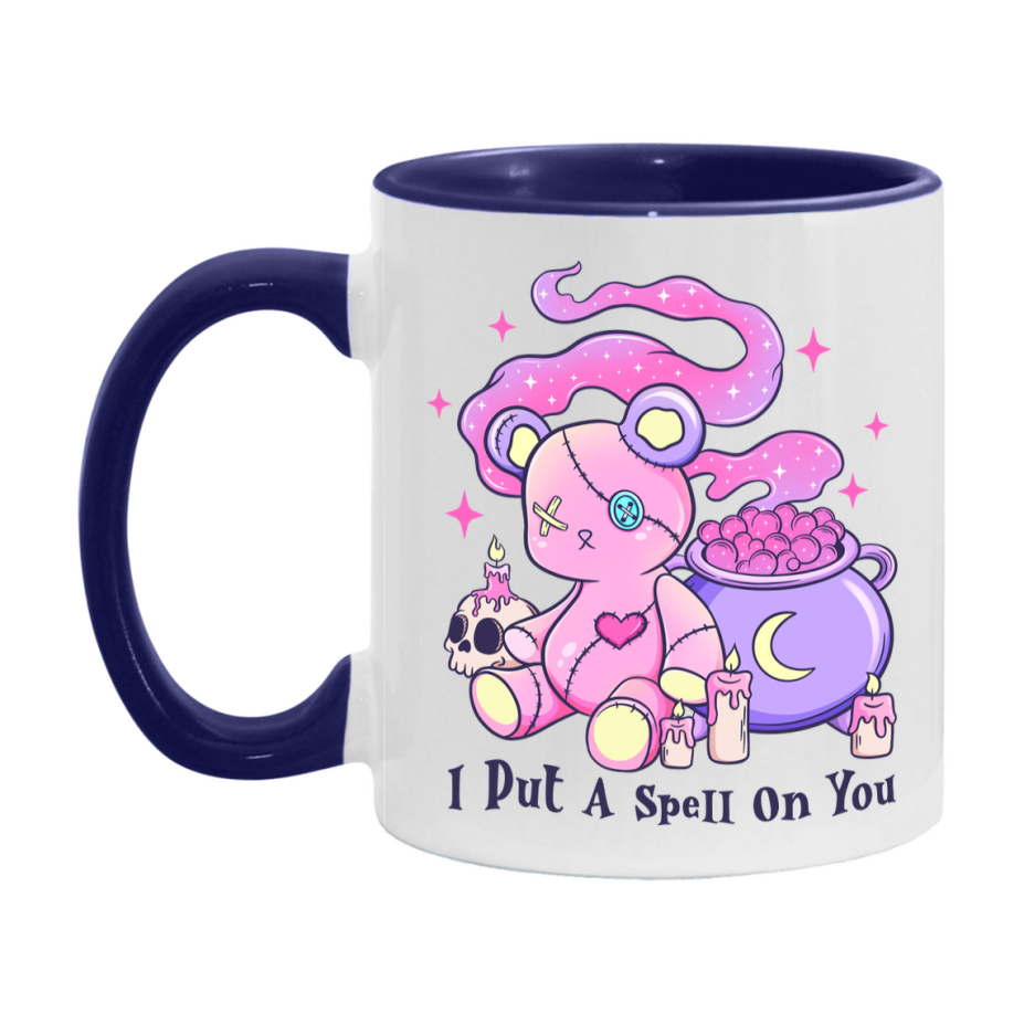 Funny Halloween Coffee Mug, White Ceramic Halloween Coffee Cup 11Oz Or 15Oz