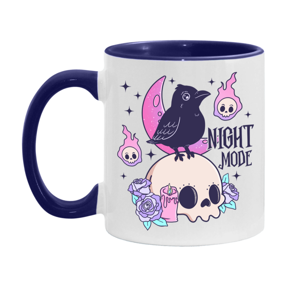 Funny Halloween Coffee Mug, White Ceramic Halloween Coffee Cup 11Oz Or 15Oz