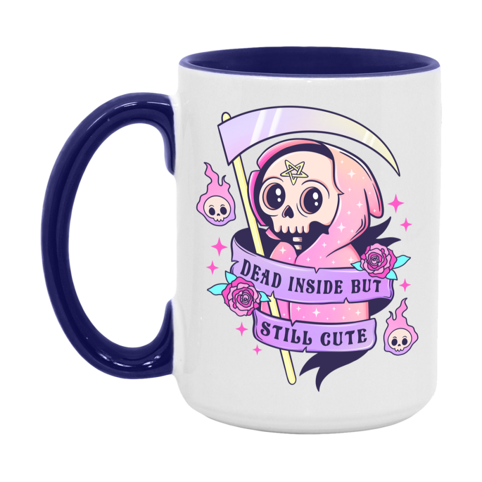 Funny Halloween Coffee Mug, White Ceramic Halloween Coffee Cup 11Oz Or 15Oz