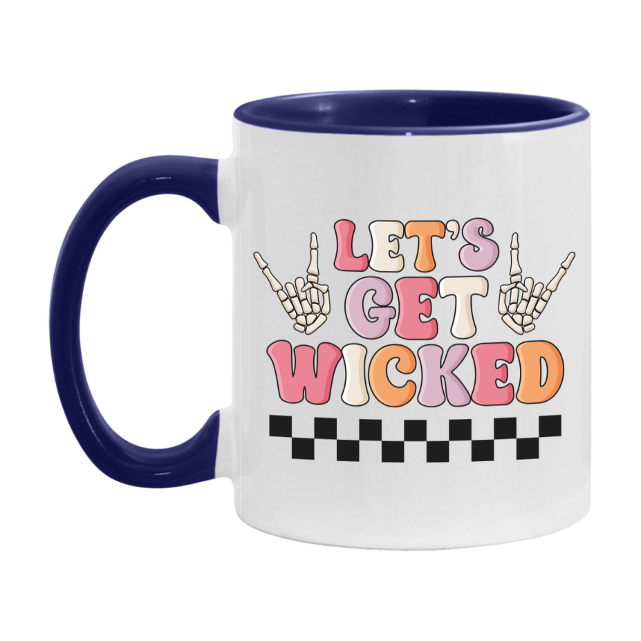 Funny Halloween Coffee Mug, White Ceramic Halloween Coffee Cup 11Oz Or 15Oz