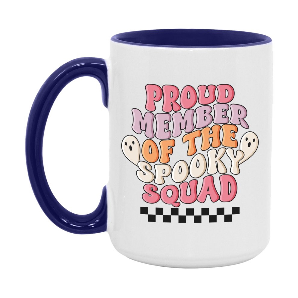 Funny Halloween Coffee Mug, White Ceramic Halloween Coffee Cup 11Oz Or 15Oz