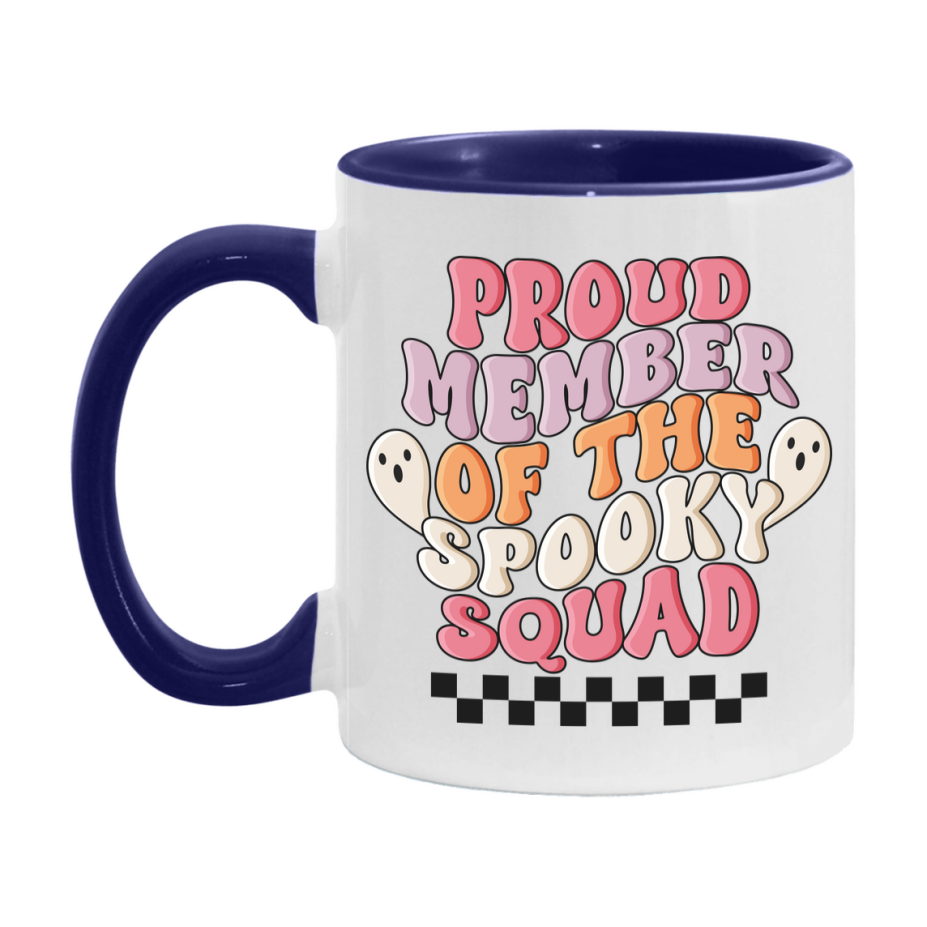 Funny Halloween Coffee Mug, White Ceramic Halloween Coffee Cup 11Oz Or 15Oz
