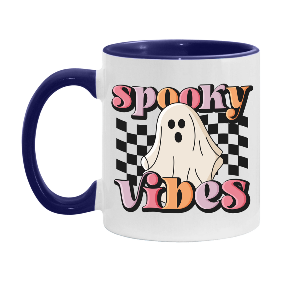 Funny Halloween Coffee Mug, White Ceramic Halloween Coffee Cup 11Oz Or 15Oz