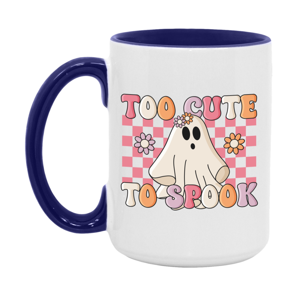 Funny Halloween Coffee Mug, White Ceramic Halloween Coffee Cup 11Oz Or 15Oz