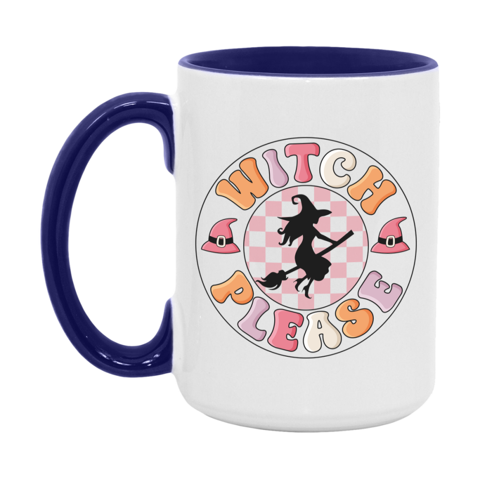 Funny Halloween Coffee Mug, White Ceramic Halloween Coffee Cup 11Oz Or 15Oz