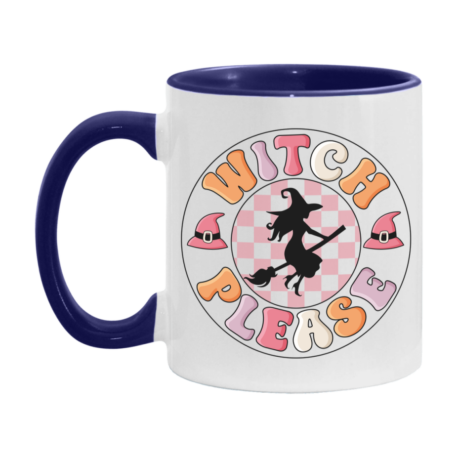 Funny Halloween Coffee Mug, White Ceramic Halloween Coffee Cup 11Oz Or 15Oz