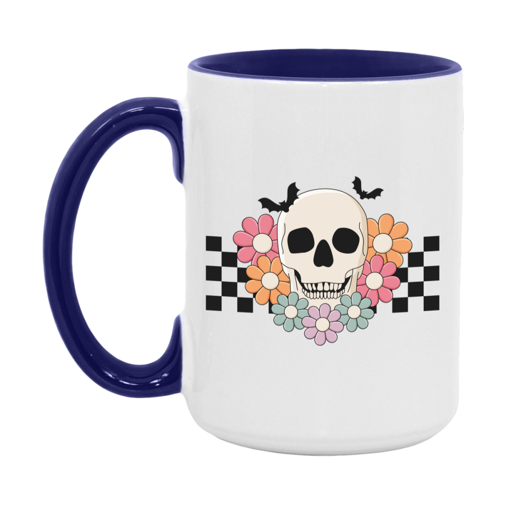 Funny Halloween Coffee Mug, White Ceramic Halloween Coffee Cup 11Oz Or 15Oz