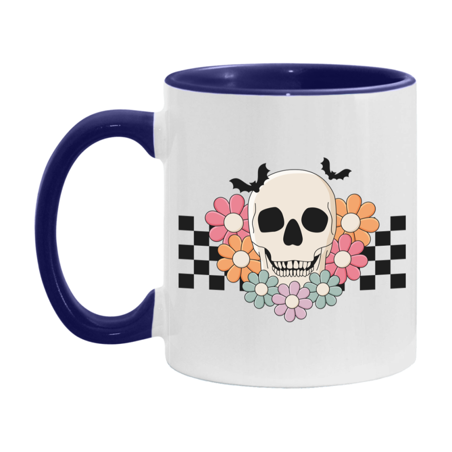 Funny Halloween Coffee Mug, White Ceramic Halloween Coffee Cup 11Oz Or 15Oz