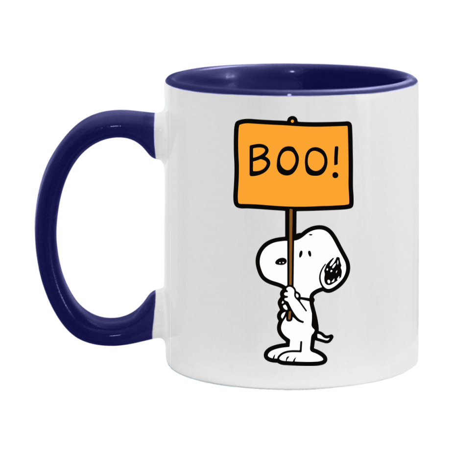 Peanuts Snoopy Halloween Mug, Snoopy Coffee Cup, Cute Halloween Coffee Mug, 11Oz Or 15Oz Ceramic