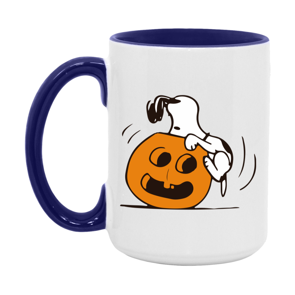Peanuts Snoopy Halloween Mug, Snoopy Coffee Cup, Cute Halloween Coffee Mug, 11Oz Or 15Oz Ceramic