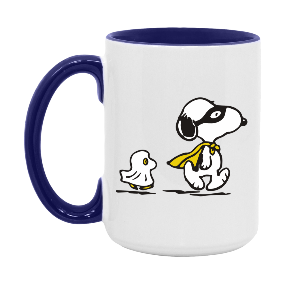 Peanuts Snoopy Halloween Mug, Snoopy Coffee Cup, Cute Halloween Coffee Mug, 11Oz Or 15Oz Ceramic