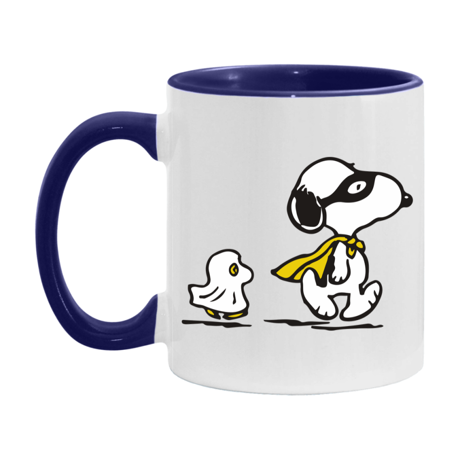 Peanuts Snoopy Halloween Mug, Snoopy Coffee Cup, Cute Halloween Coffee Mug, 11Oz Or 15Oz Ceramic