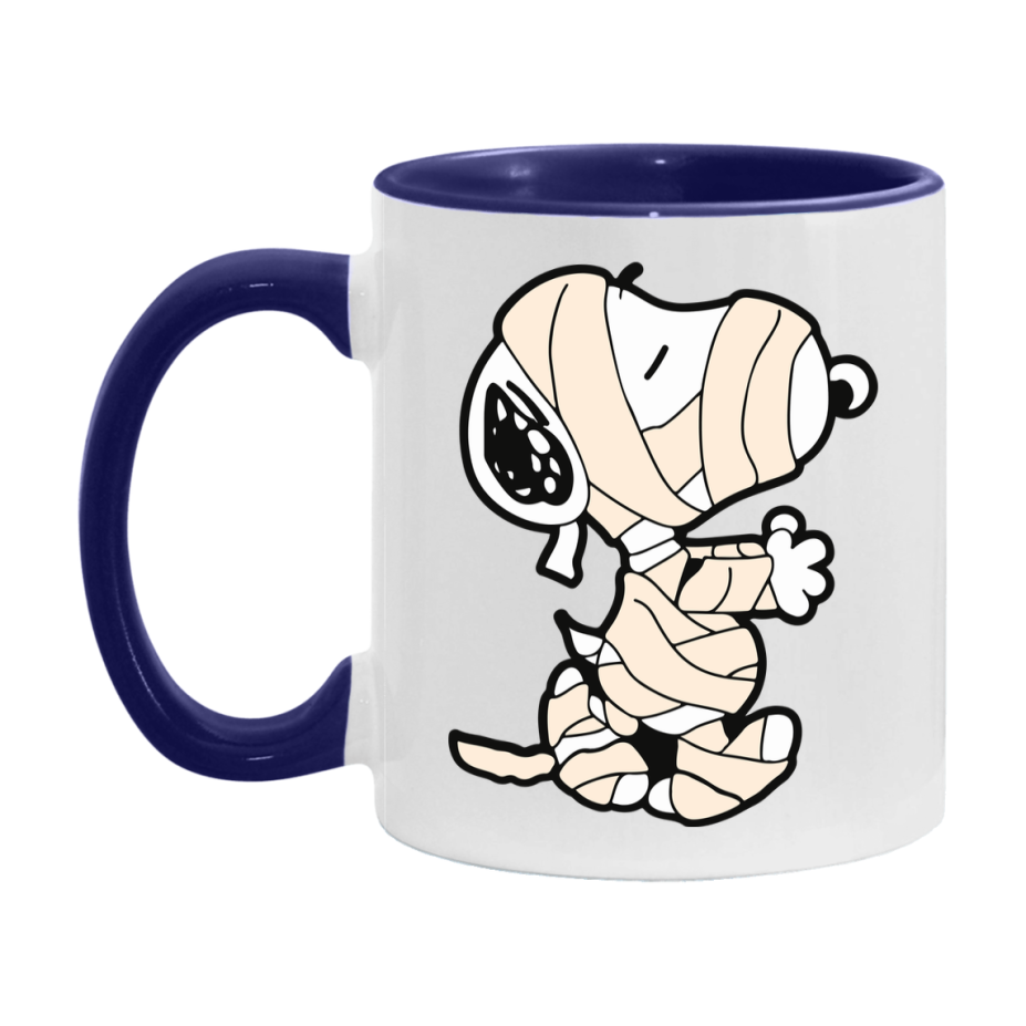 Peanuts Snoopy Halloween Mug, Snoopy Coffee Cup, Cute Halloween Coffee Mug, 11Oz Or 15Oz Ceramic