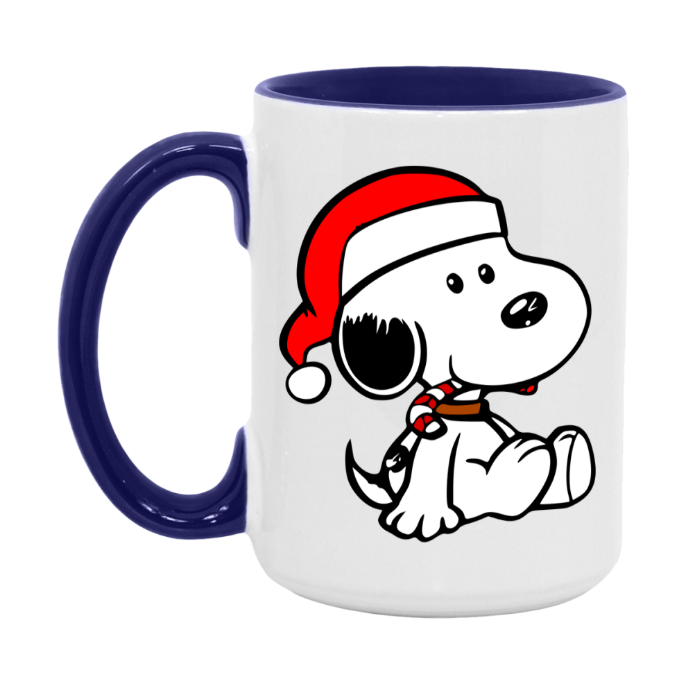 Peanuts Gang Christmas Mug, Snoopy Charlie Brown Holiday Coffee Cup, Ceramic Christmas Mug 11Oz Or 15Oz