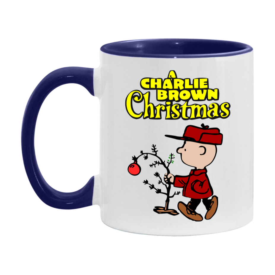 Peanuts Gang Christmas Mug, Snoopy Charlie Brown Holiday Coffee Cup, Ceramic Christmas Mug 11Oz Or 15Oz