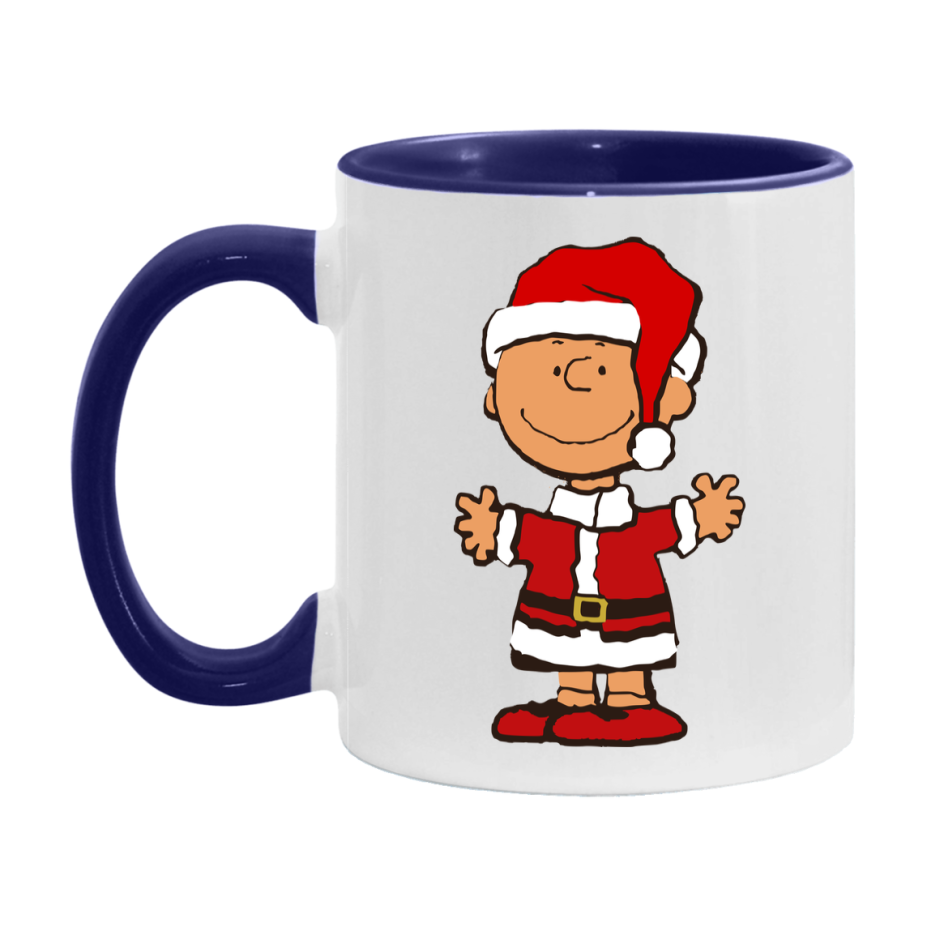 Peanuts Gang Christmas Mug, Snoopy Charlie Brown Holiday Coffee Cup, Ceramic Christmas Mug 11Oz Or 15Oz