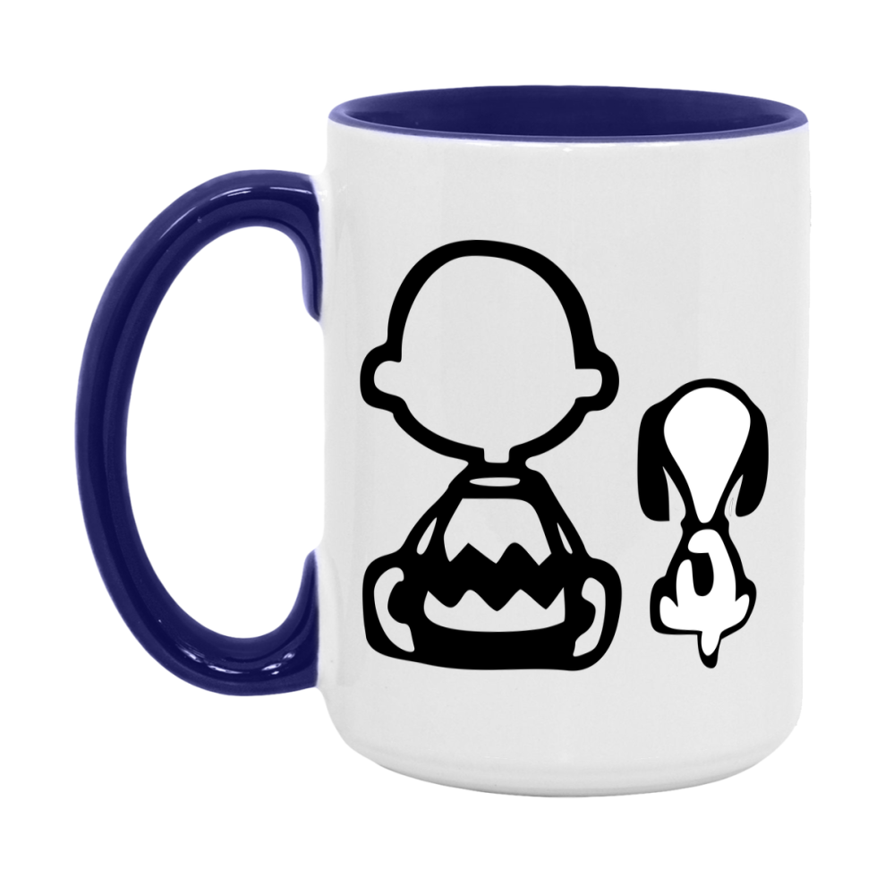 Peanuts Gang Christmas Mug, Snoopy Charlie Brown Holiday Coffee Cup, Ceramic Christmas Mug 11Oz Or 15Oz