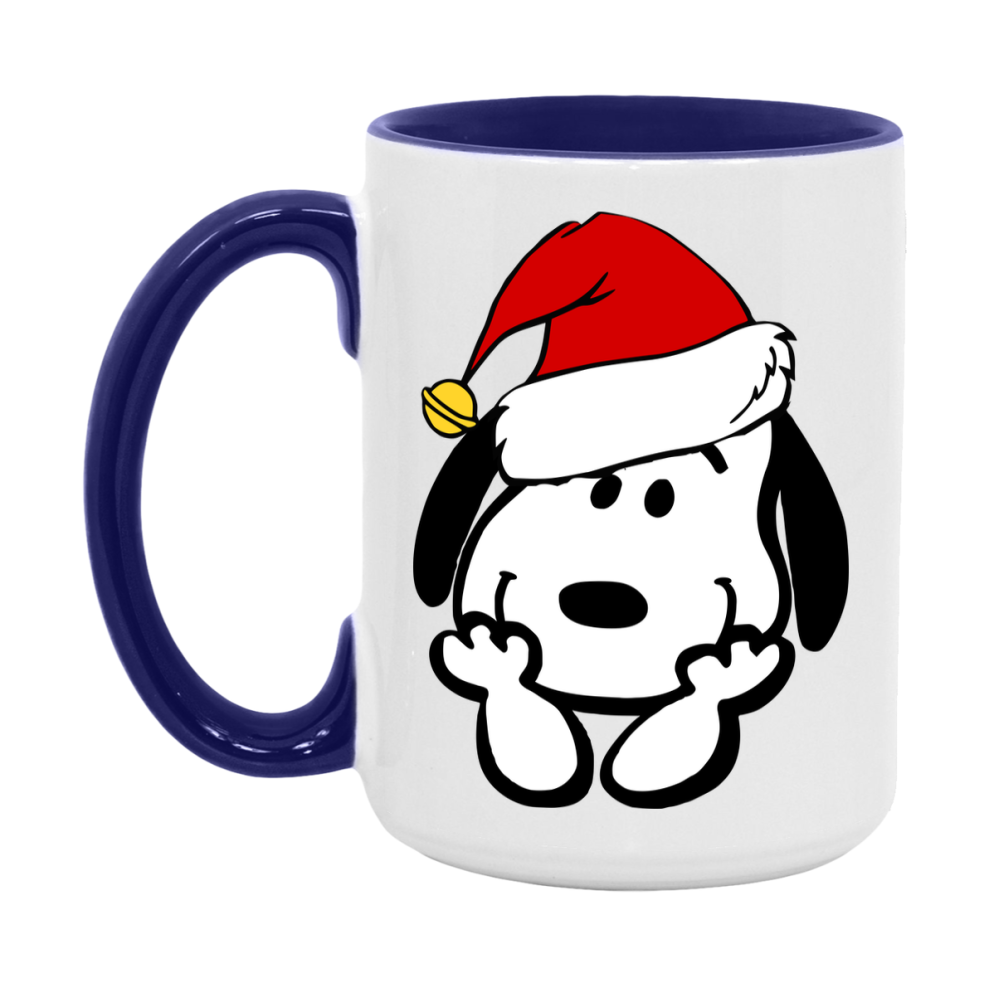 Peanuts Gang Christmas Mug, Snoopy Charlie Brown Holiday Coffee Cup, Ceramic Christmas Mug 11Oz Or 15Oz