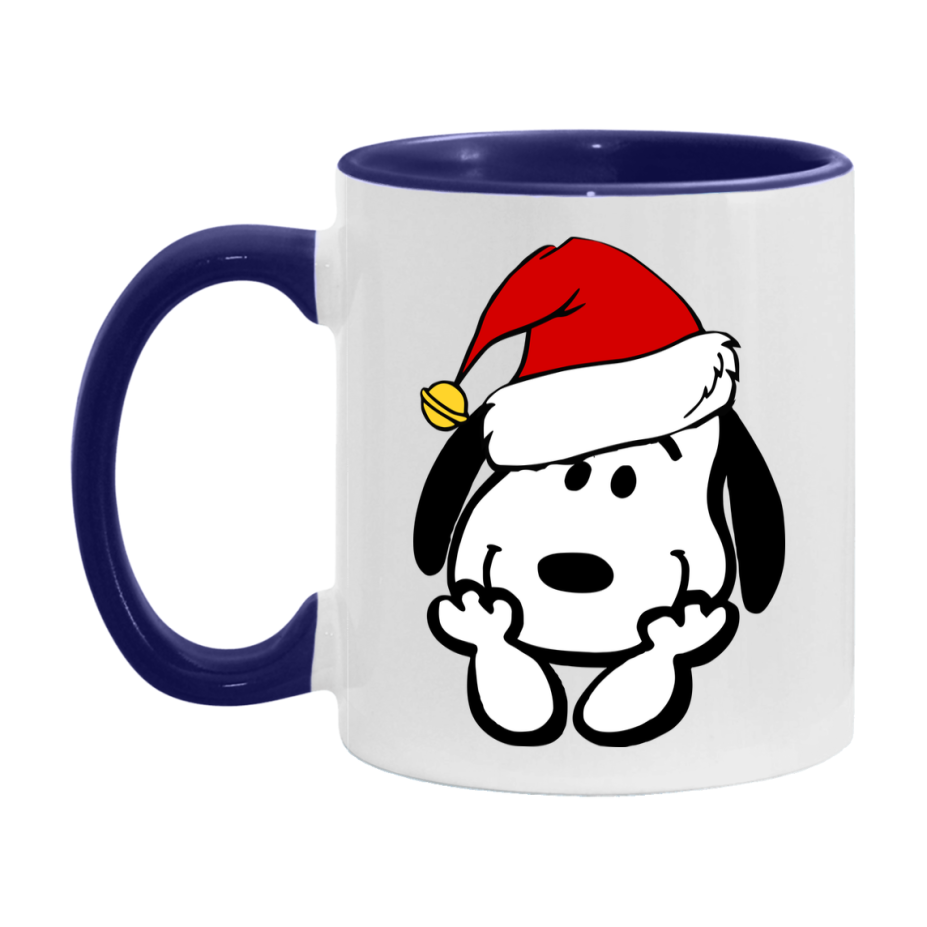 Peanuts Gang Christmas Mug, Snoopy Charlie Brown Holiday Coffee Cup, Ceramic Christmas Mug 11Oz Or 15Oz