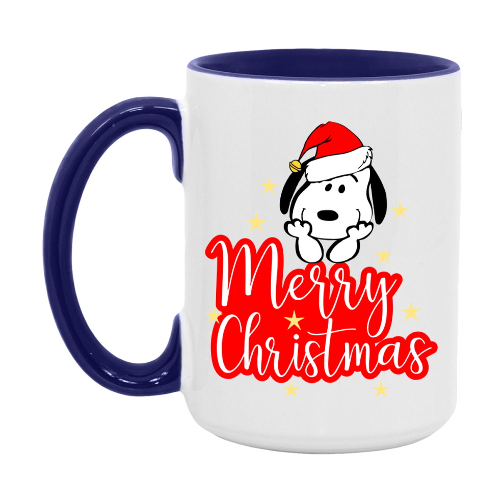 Peanuts Gang Christmas Mug, Snoopy Charlie Brown Holiday Coffee Cup, Ceramic Christmas Mug 11Oz Or 15Oz