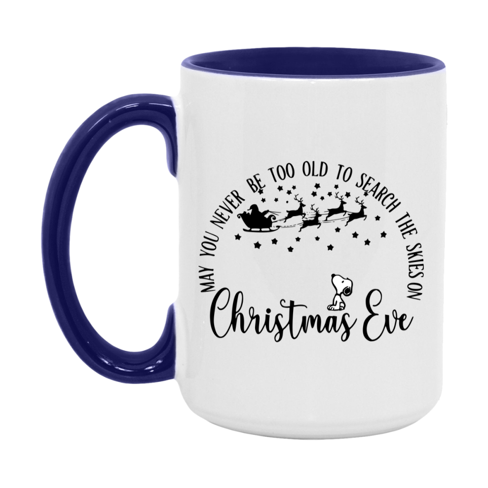 Peanuts Gang Christmas Mug, Snoopy Charlie Brown Holiday Coffee Cup, Ceramic Christmas Mug 11Oz Or 15Oz