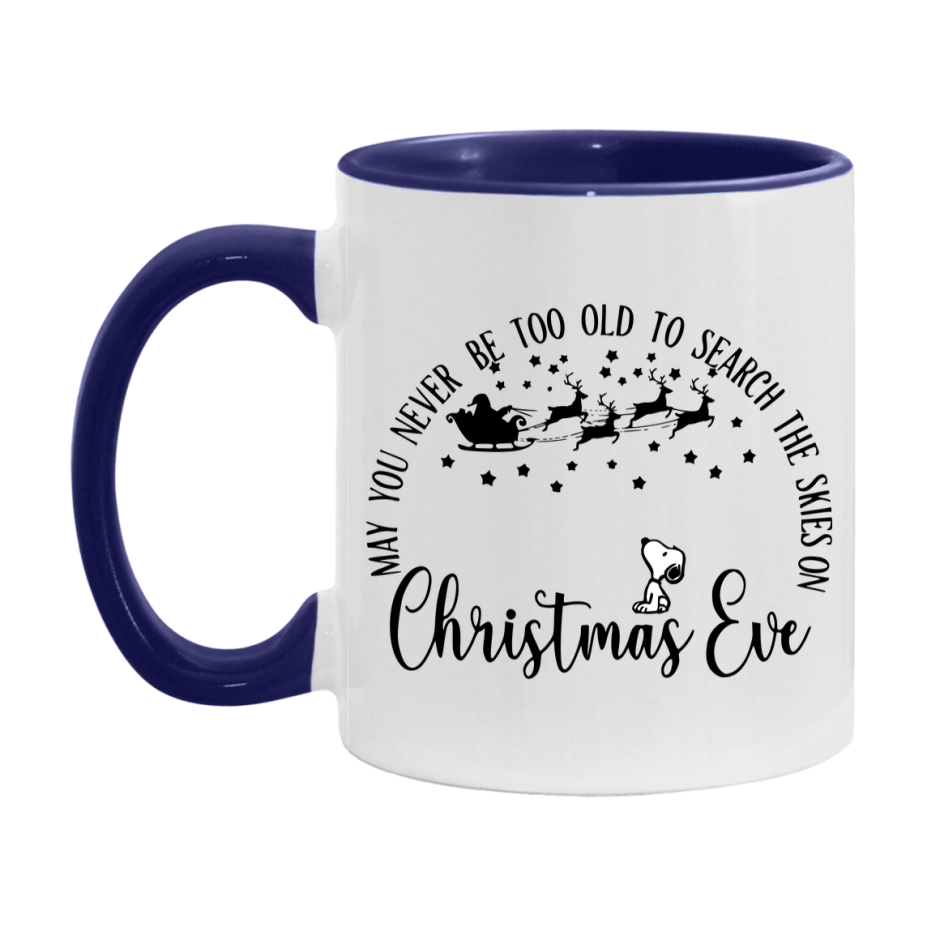 Peanuts Gang Christmas Mug, Snoopy Charlie Brown Holiday Coffee Cup, Ceramic Christmas Mug 11Oz Or 15Oz