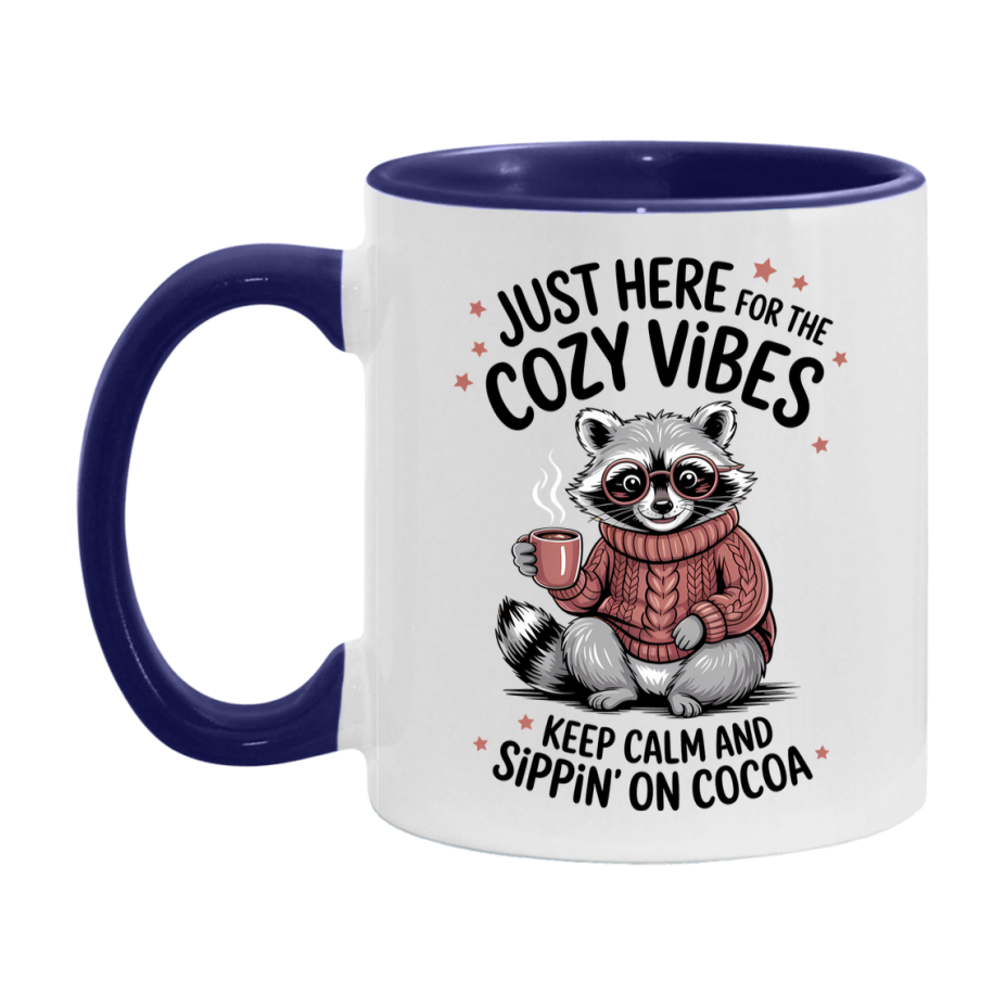 In Love With Fall Coffee Mug, Cozy Cute Autumn Coffee Cup, 11Oz Or 15Oz White Ceramic Mug