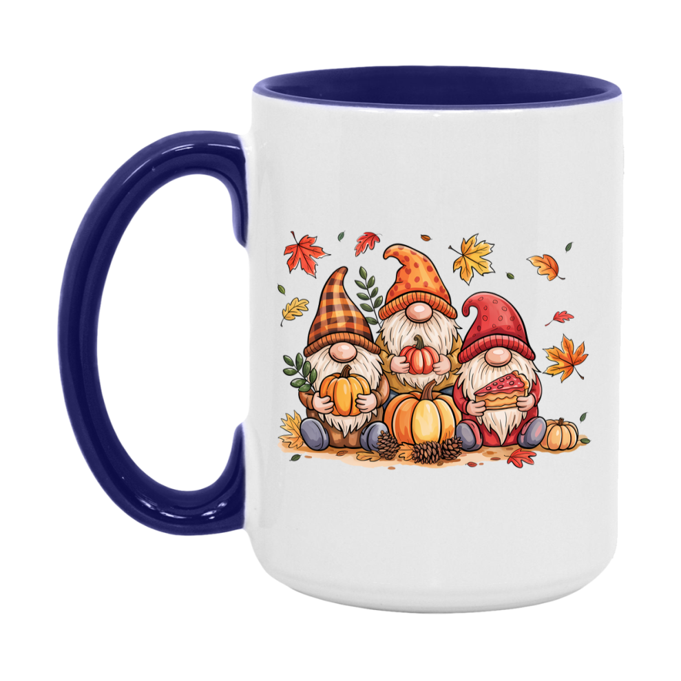 In Love With Fall Coffee Mug, Cozy Cute Autumn Coffee Cup, 11Oz Or 15Oz White Ceramic Mug