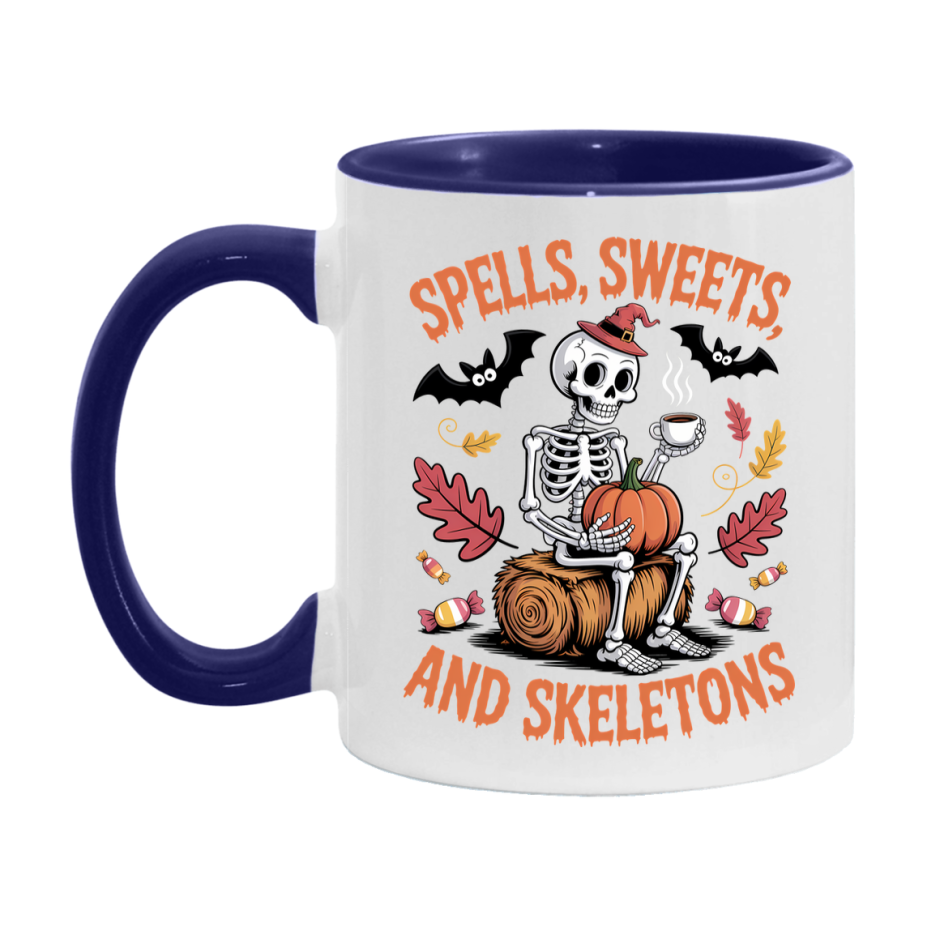 In Love With Fall Coffee Mug, Cozy Cute Autumn Coffee Cup, 11Oz Or 15Oz White Ceramic Mug