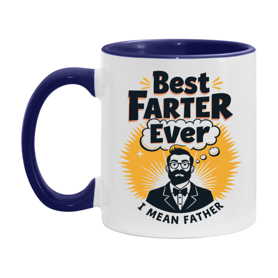 Dad Joke Coffee Mug, Funny Coffee Mug Gift For Dad, 11Oz Or 15Oz White Ceramic Cup