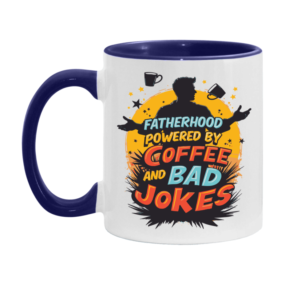 Dad Joke Coffee Mug, Funny Coffee Mug Gift For Dad, 11Oz Or 15Oz White Ceramic Cup