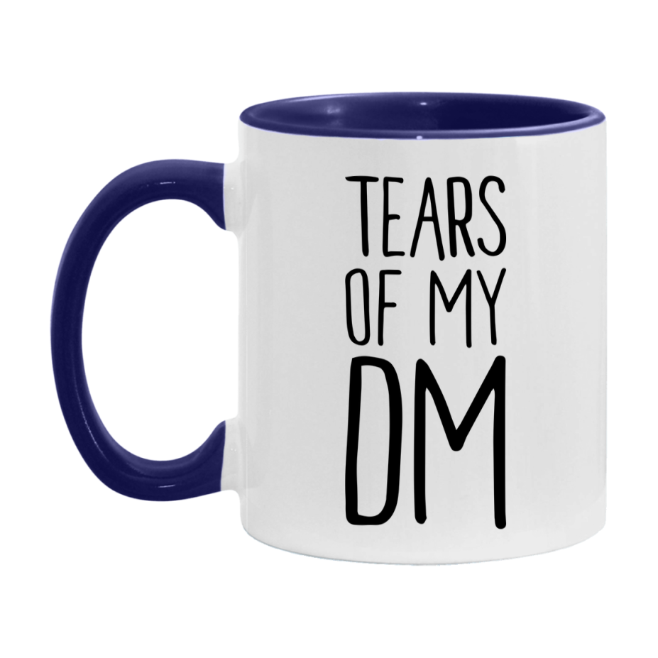 Dnd Dragon Masters Mug, Tears Of My Dm Coffee Mug, Rpg Gift