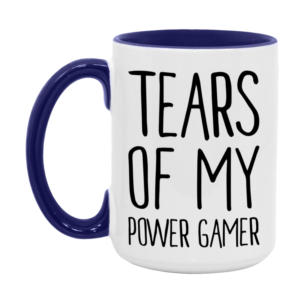 Dnd Dragon Masters Mug, Tears Of My Power Gamer Coffee Mug, Rpg Gift