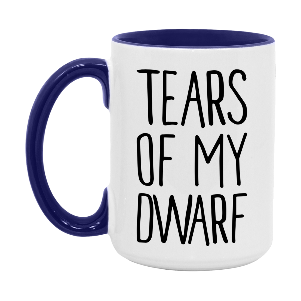 Dnd Dragon Masters Mug, Tears Of My Dwarf Coffee Mug, Rpg Gift