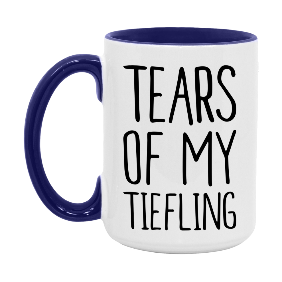 Dnd Dragon Masters Mug, Tears Of My Tiefling Coffee Mug, Rpg Gift