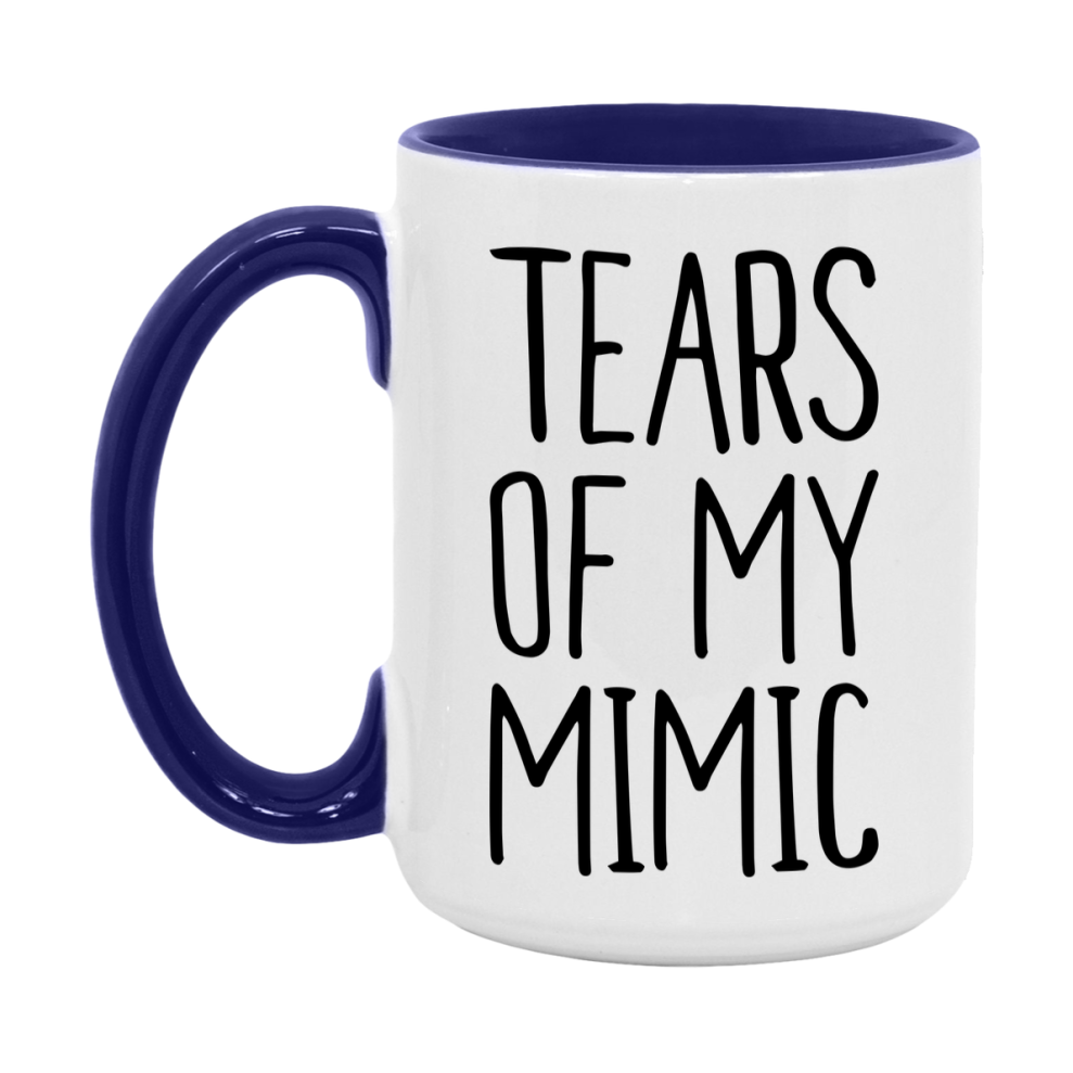 Dnd Dragon Masters Mug, Tears Of My Mimic Coffee Mug, Rpg Gift