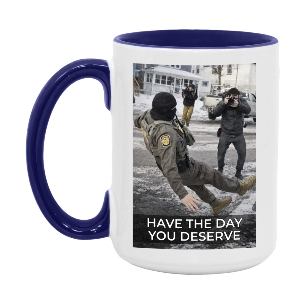 Viral Anti Ice Meme Mug, Pro Immigration Social Justice Coffee Mug