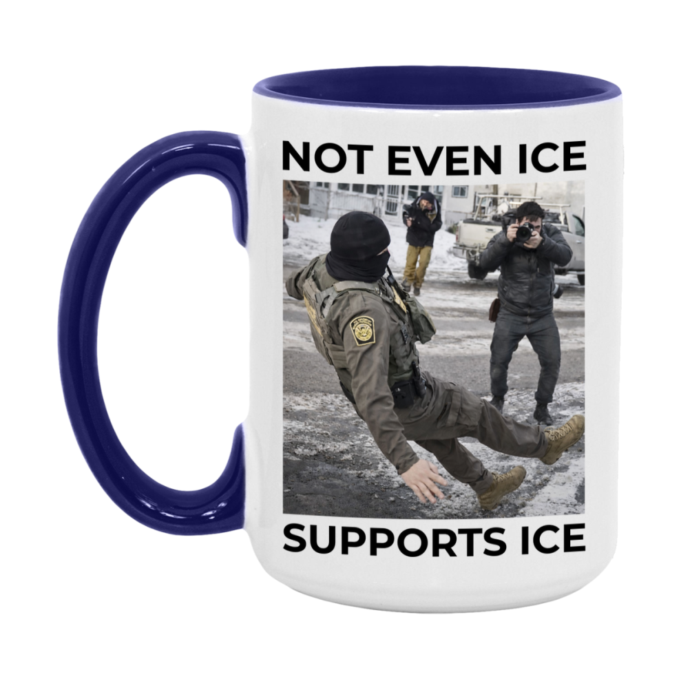 Viral Anti Ice Meme Mug, Pro Immigration Social Justice Coffee Mug